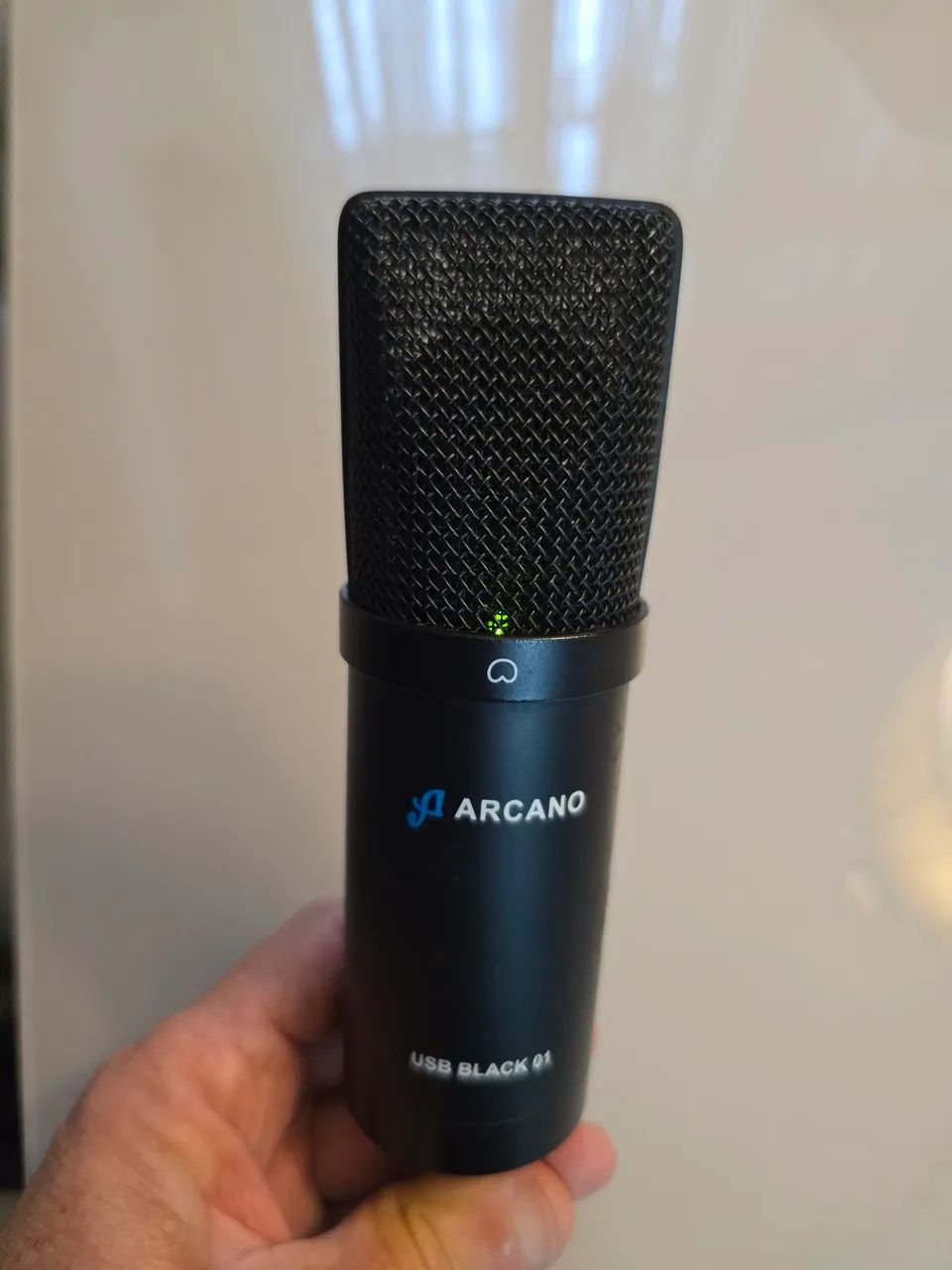 Microfone Condensador USB Arcano AM-BLACK-1 - Foto 2
