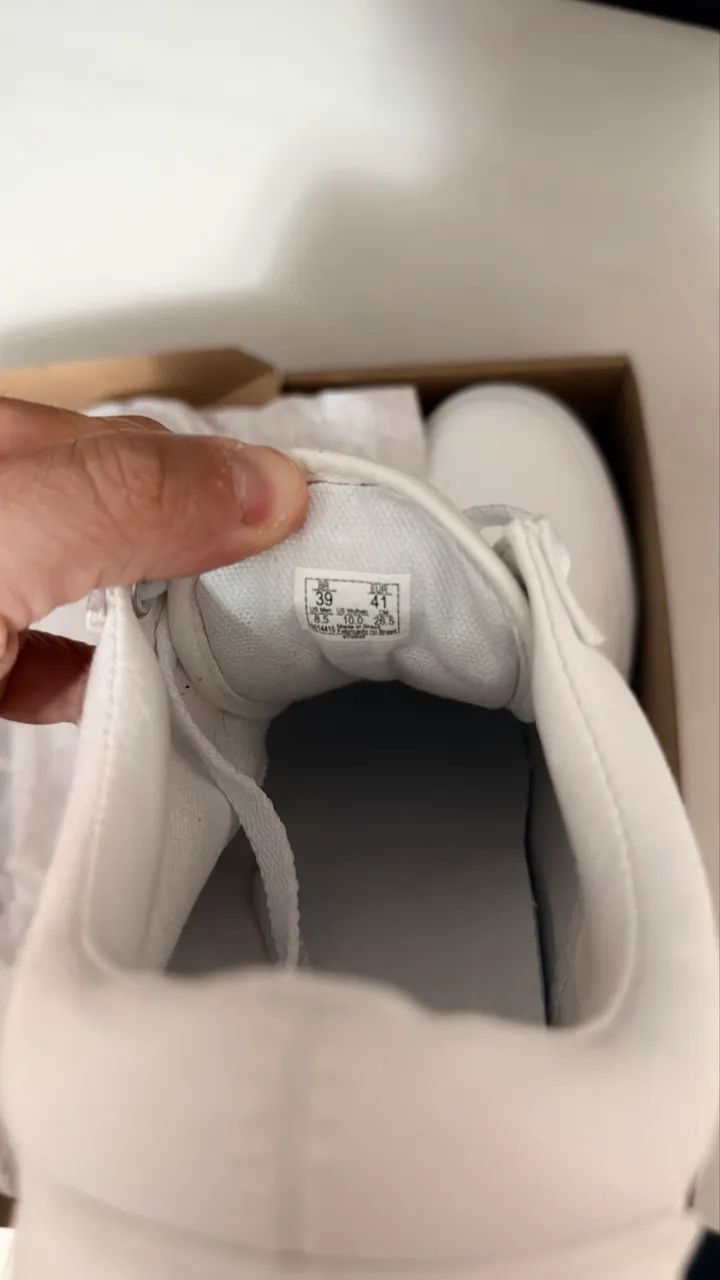 Vans Old Skool True 39 - Branco NOVO - Foto 4