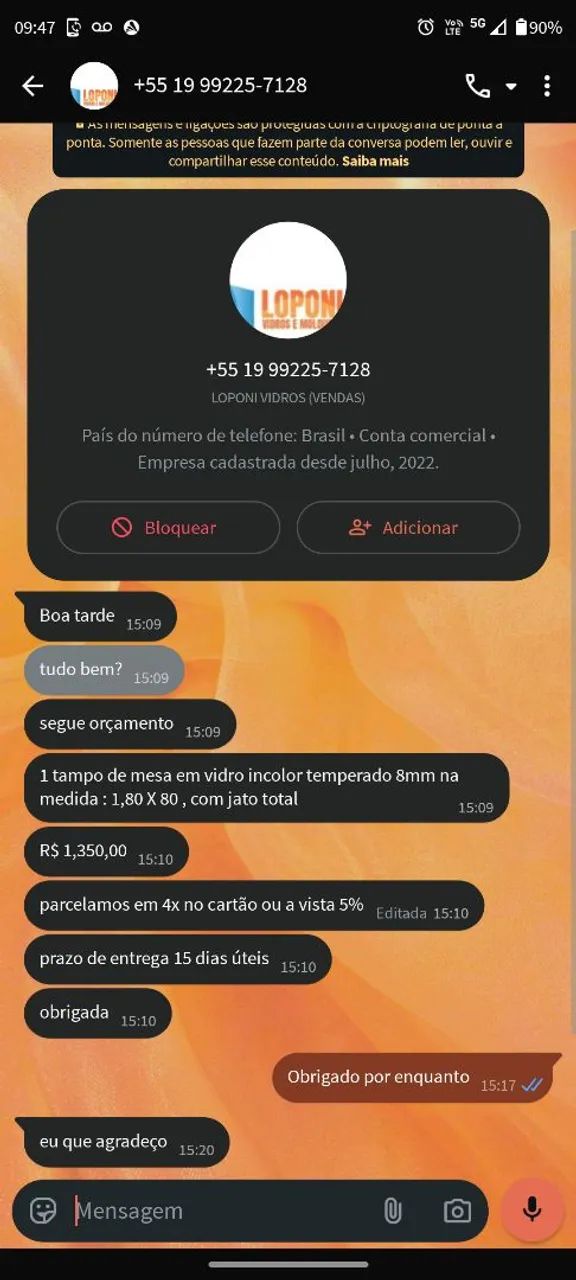 Vidro para mesa de jantar . - Foto 4