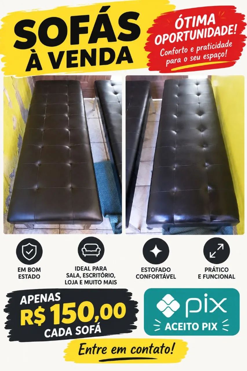 Vende-se sofás 