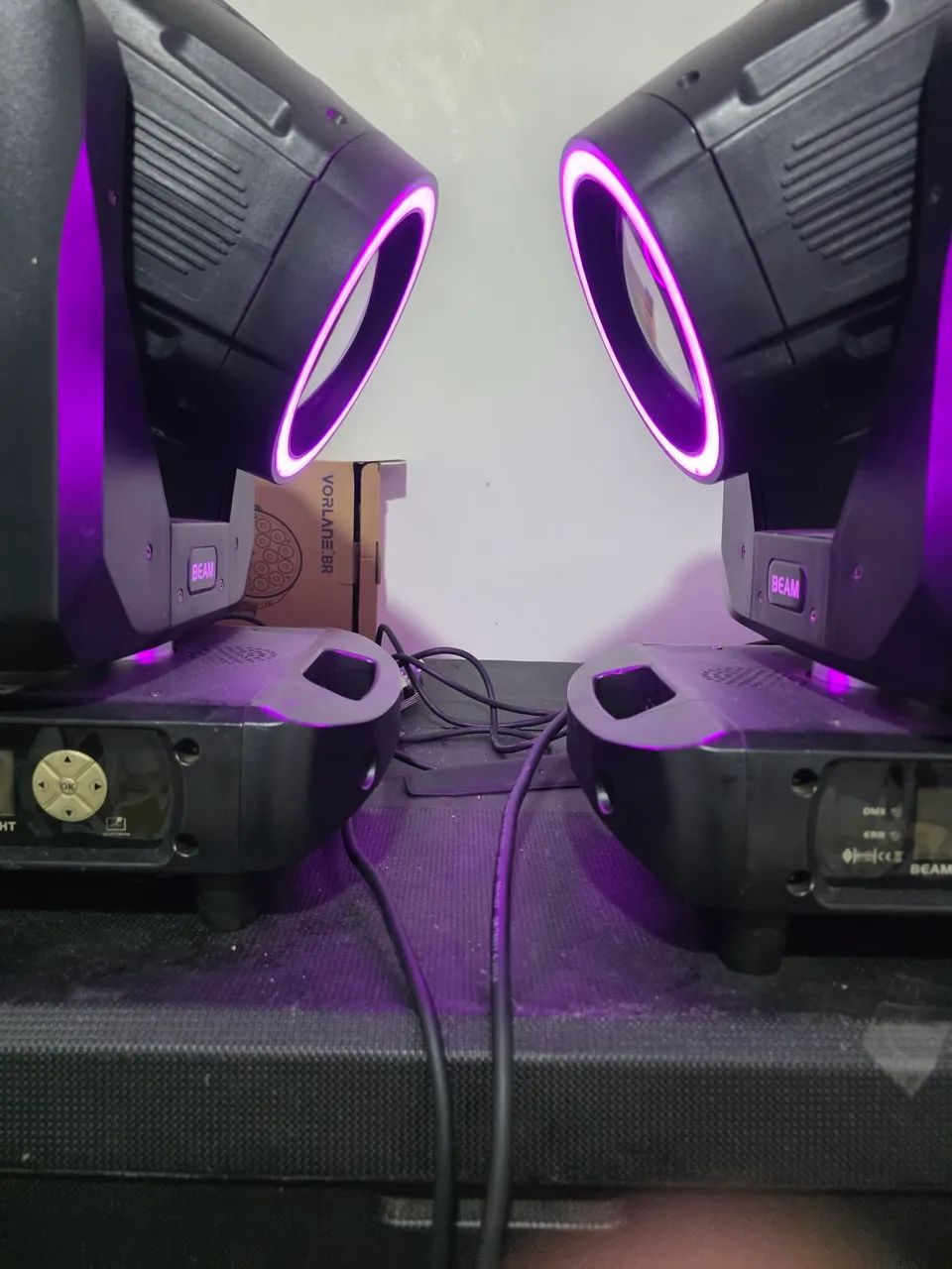 Moving Beam 9R com borda de led