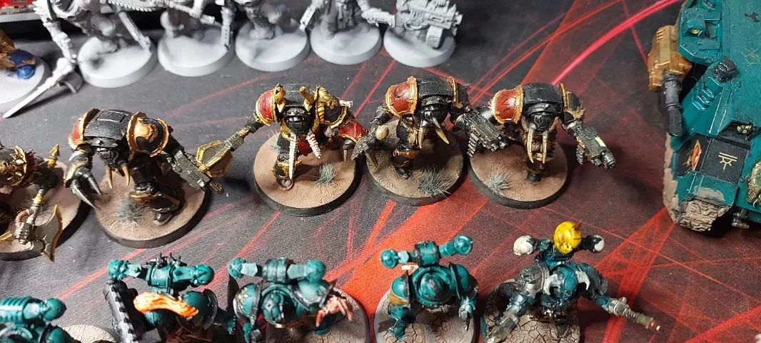 Coleção Warhammer 40k Chaos Space Marines - Foto 3
