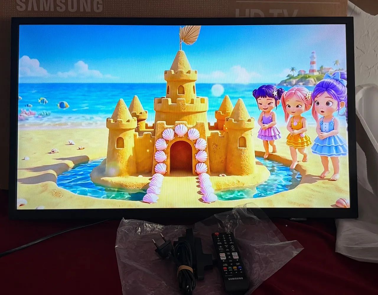Smart TV Samsung 32 polegadas LED completa na caixa modelo novo - Foto 3