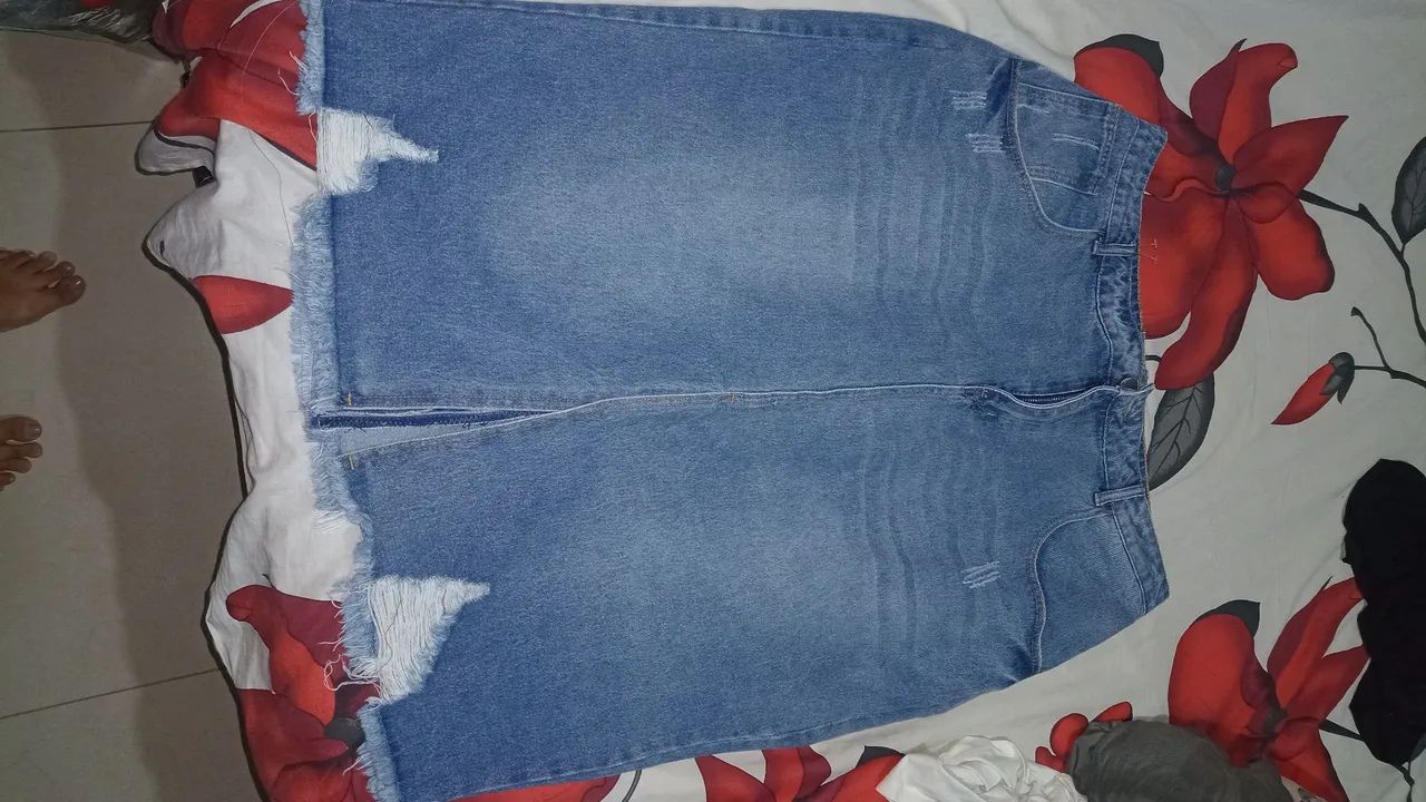 Saia Jeans NOVA TAM 46 - Foto 2