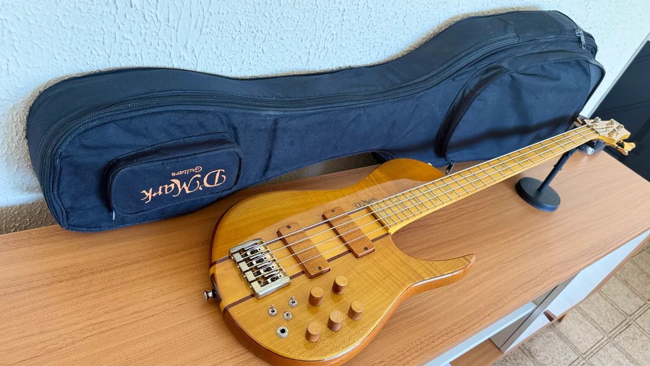 Baixo Dmark com Semi Case Dmark único e exclusivo  - Foto 4
