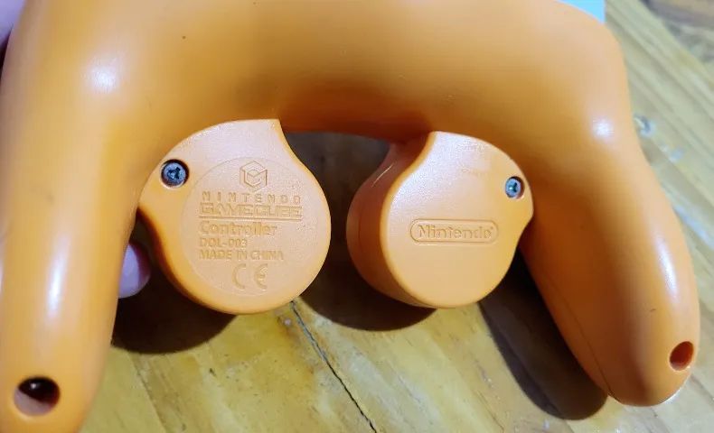 Controle GameCube Laranja Original Nintendo - Ótimo Estado Funcionando Perfeitamente - Foto 3