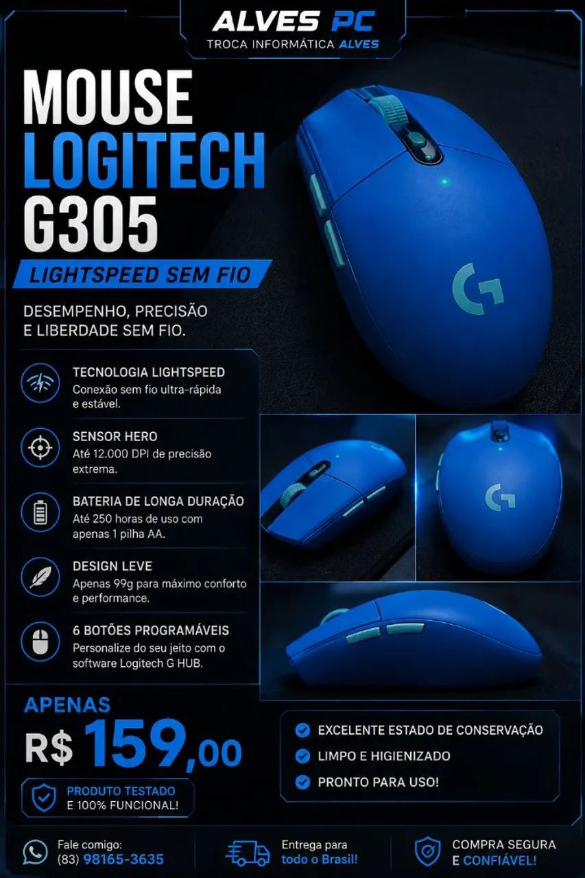 Mouse logitech g305