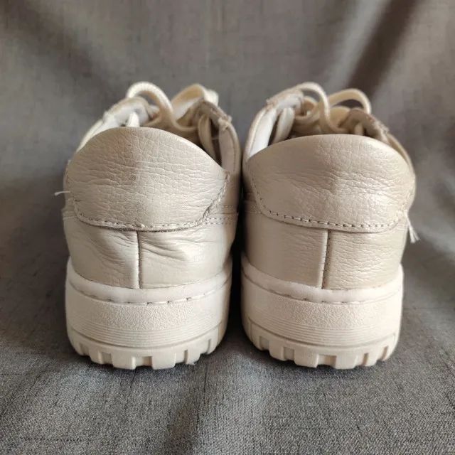 Tênis Constance 36 Off-White Couro Legítimo - Foto 4