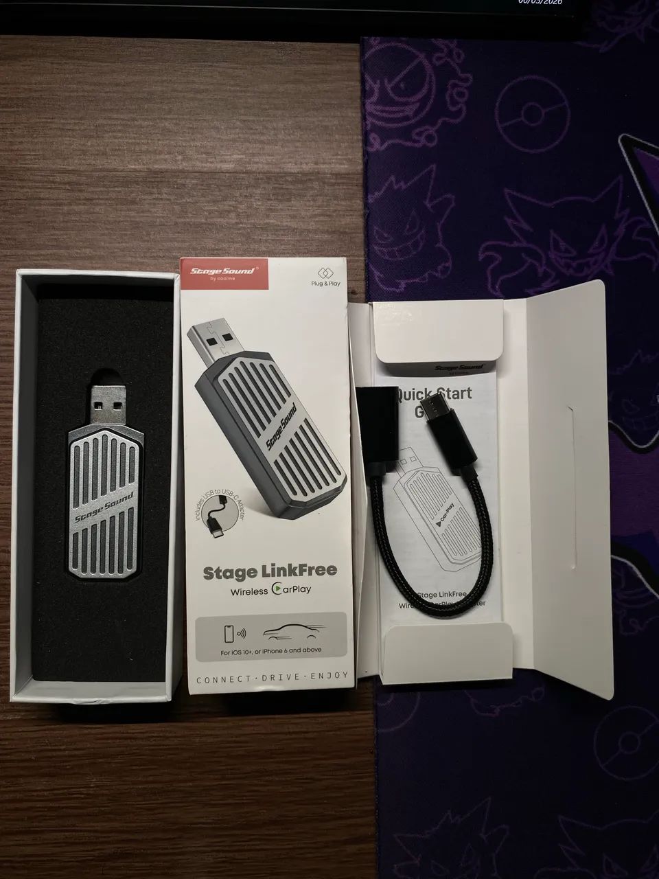 ? ADAPTADOR WIRELESS CARPLAY - TRANSFORME SEU CARPLAY EM SEM FIO!  - Foto 2