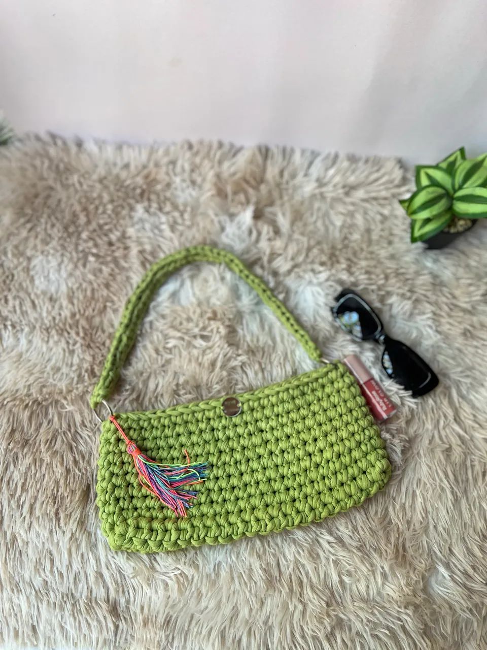 Bolsa de croche - Foto 5