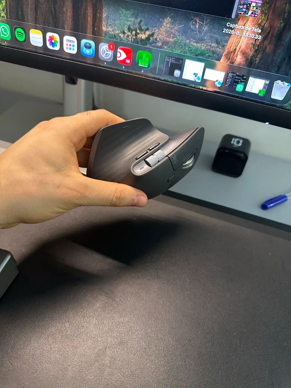 Mouse Logitech MX MASTER MOUSE S - Foto 4