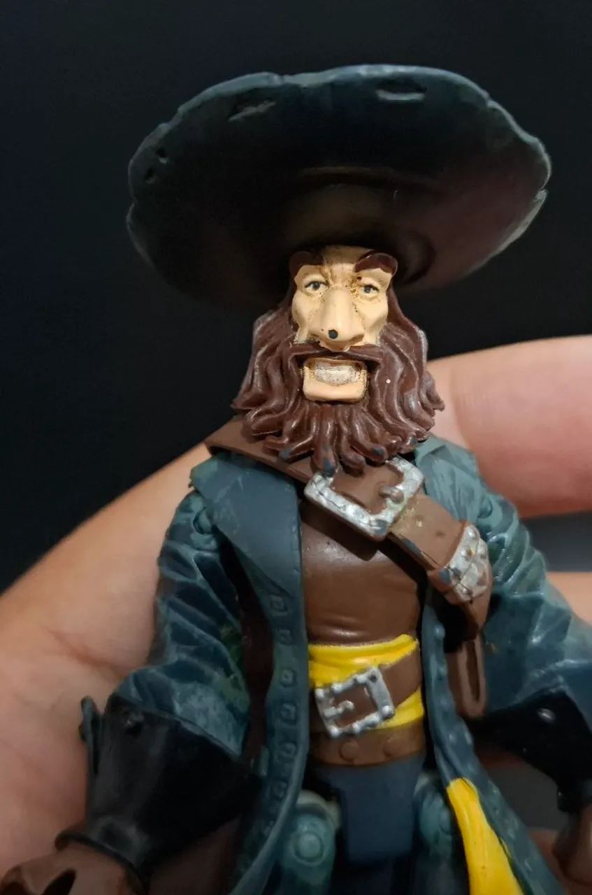 Piratas Do Caribe Barbossa Boneco Original  Disney - Foto 4