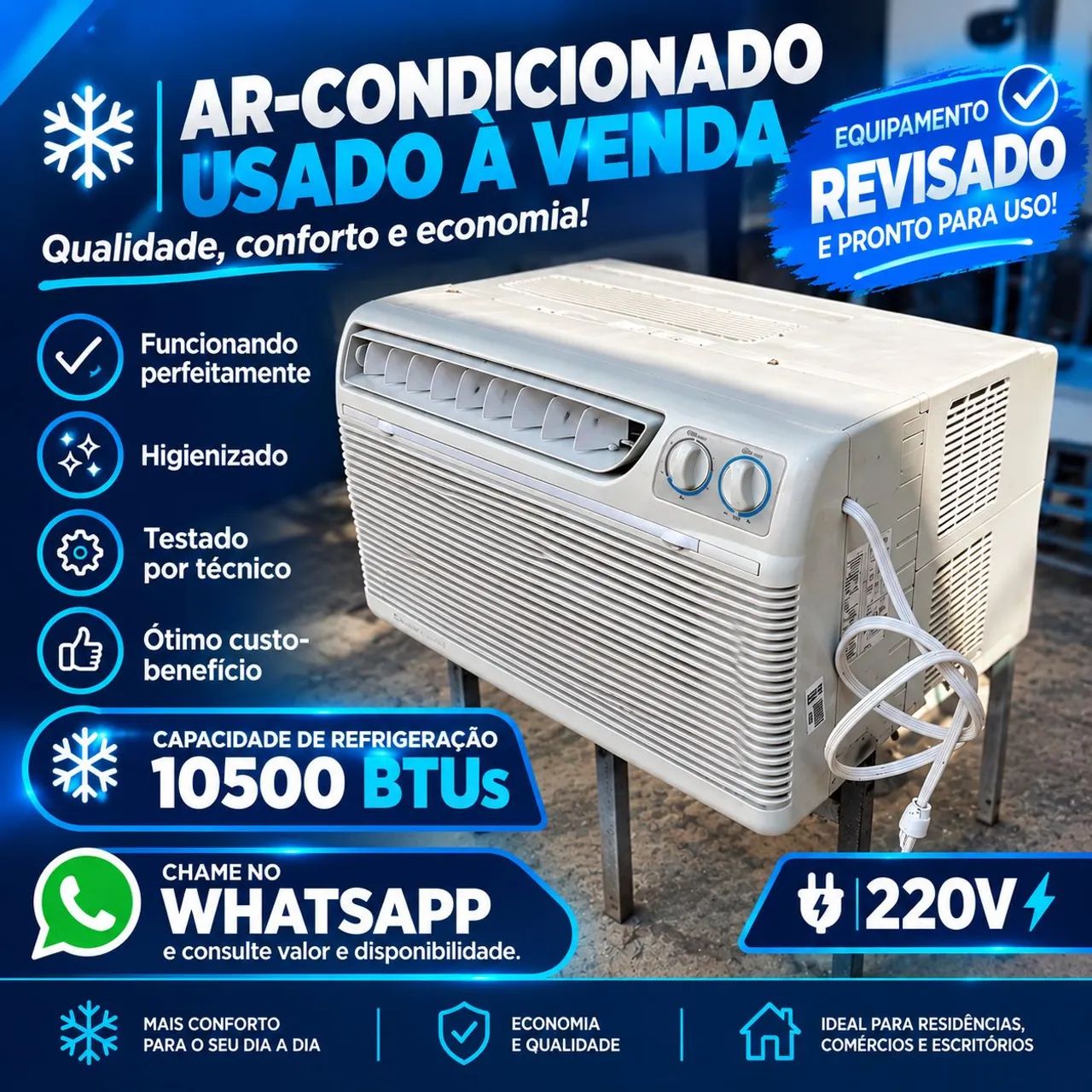 Ar condicionado springer 10500btus 220v