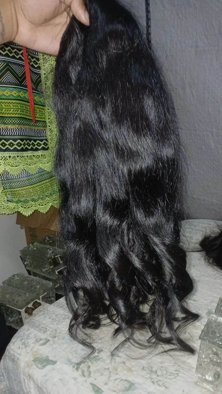 3 telas de cabelo 