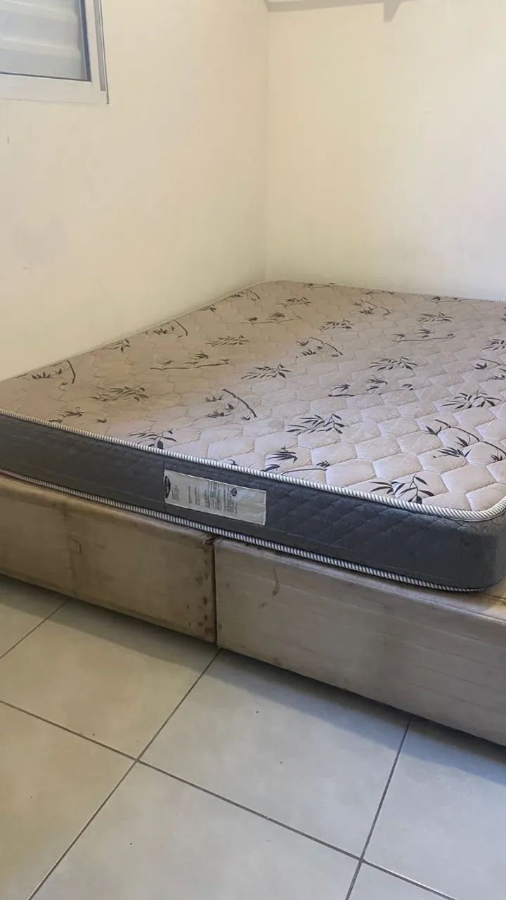 Cama bipartido com colchão 