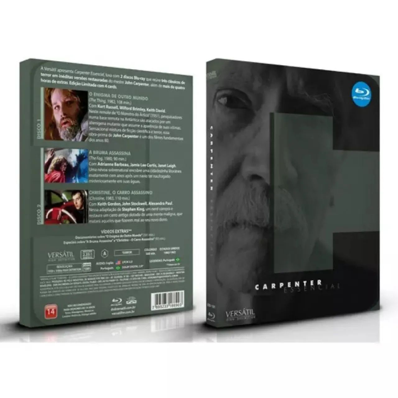 Box Blu-ray Carpenter Essencial Semi-Lacrado