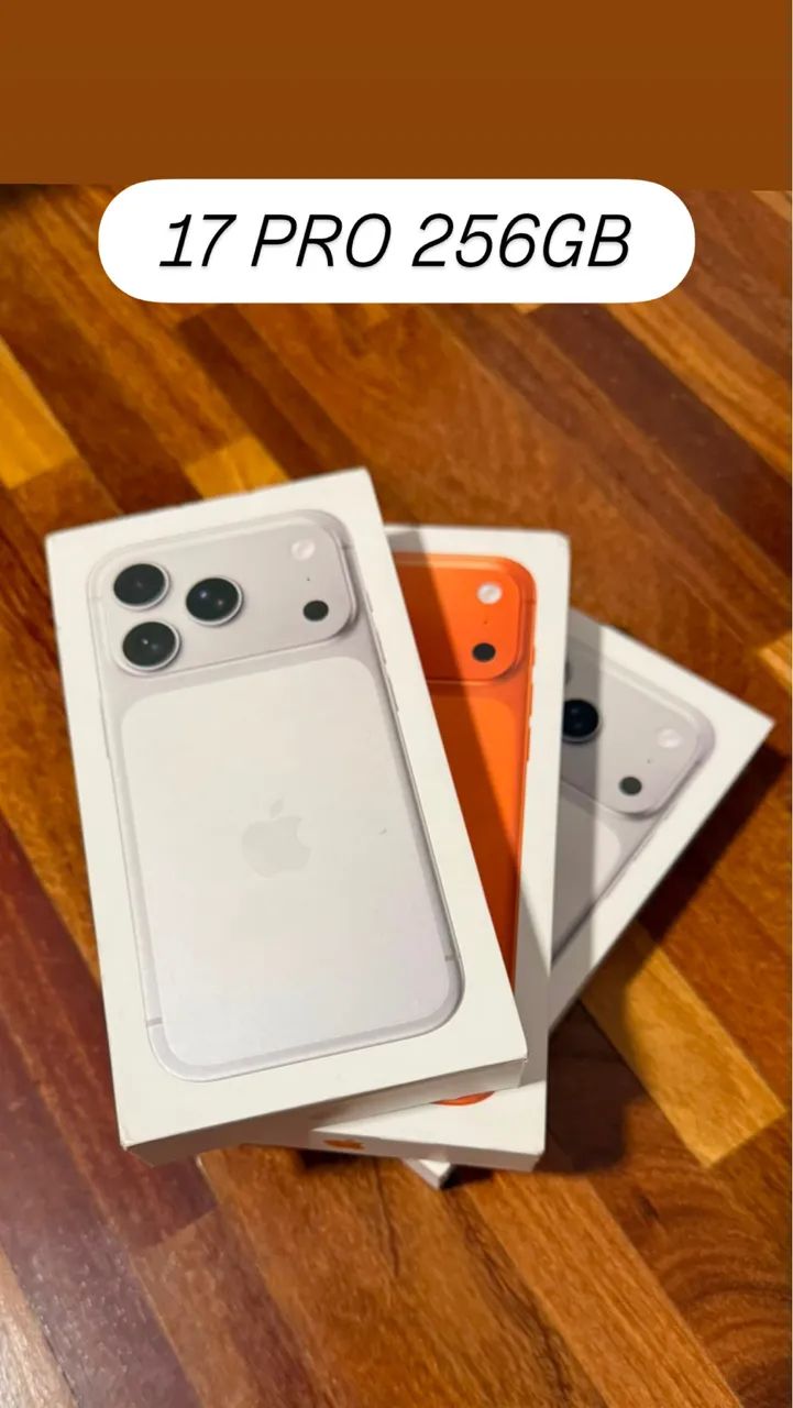 iPhone 17 pro 256g - chegou sua vez 