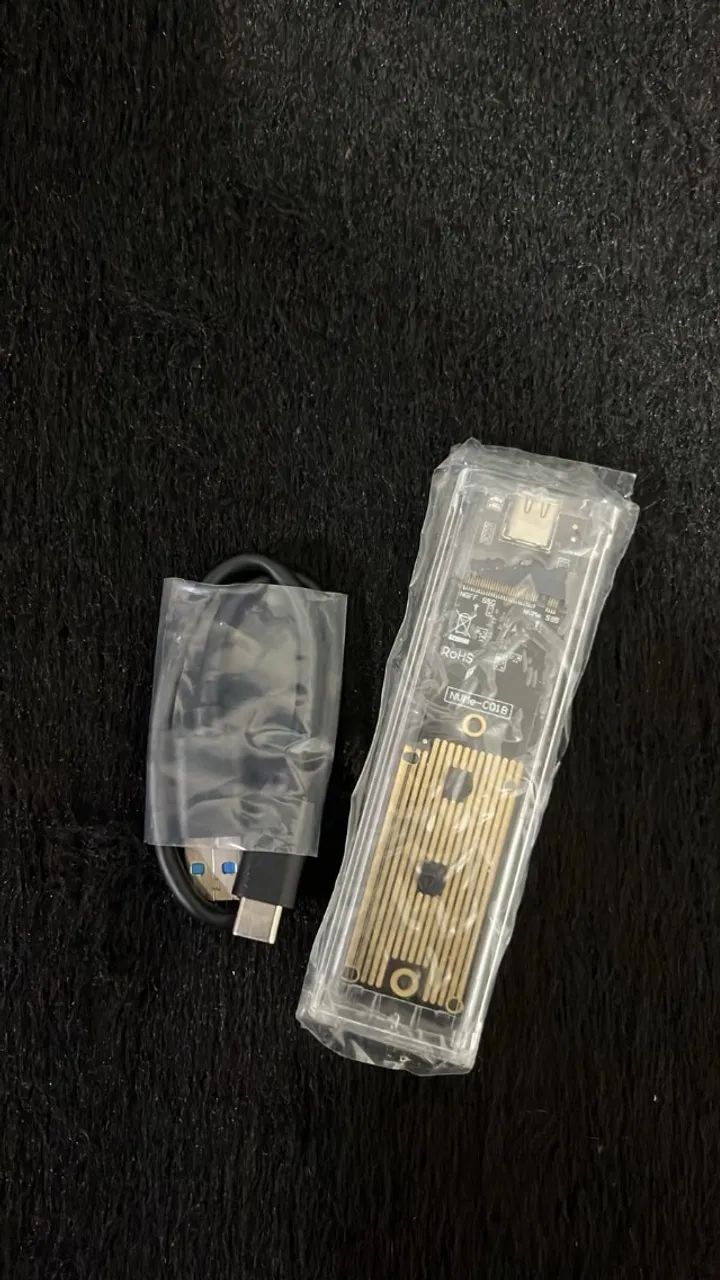 Case M.2 NVMe/NGFF para USB 3.0 Type-C - 5Gbps - Foto 2