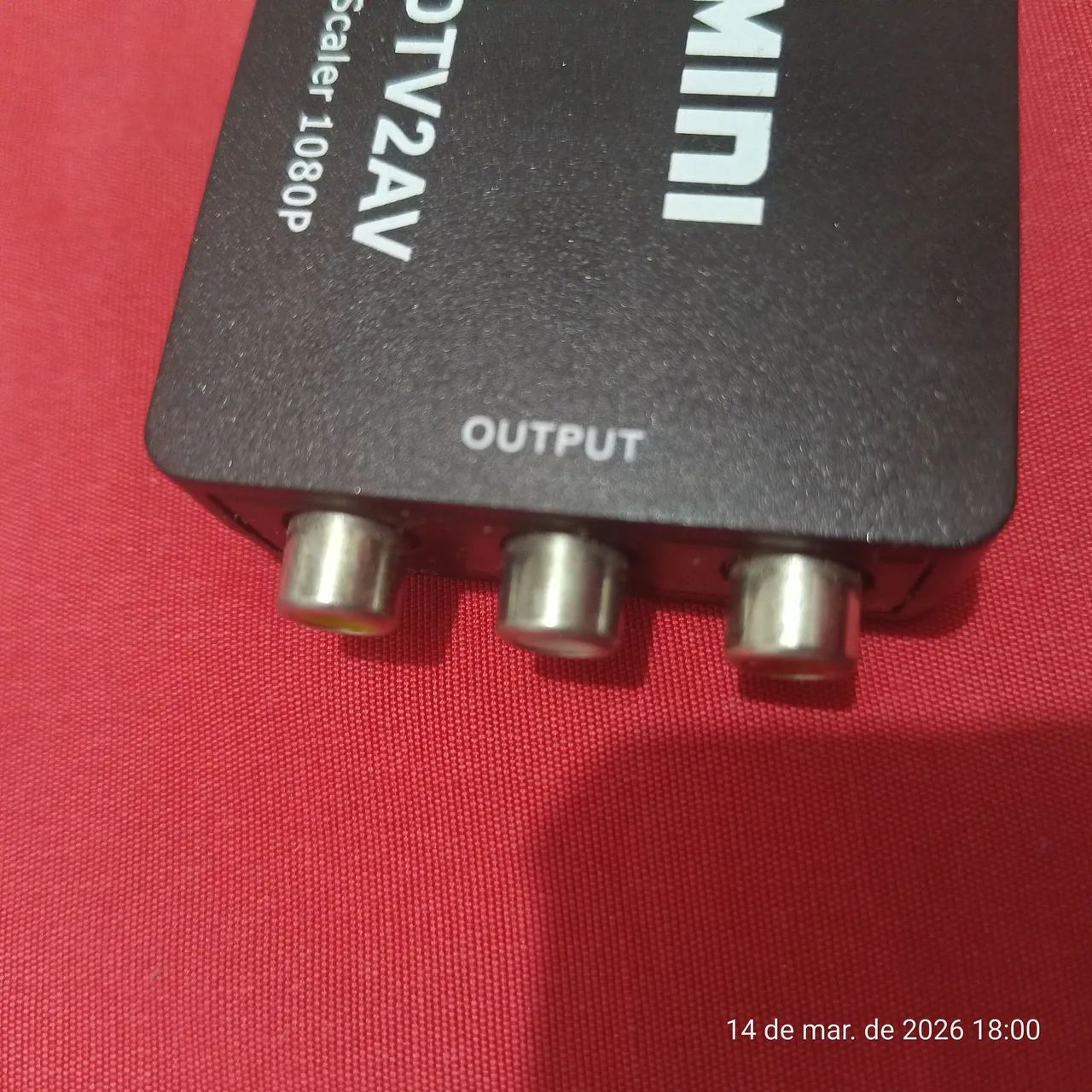 Conversor Mini Box de HDMI para AV - Foto 4