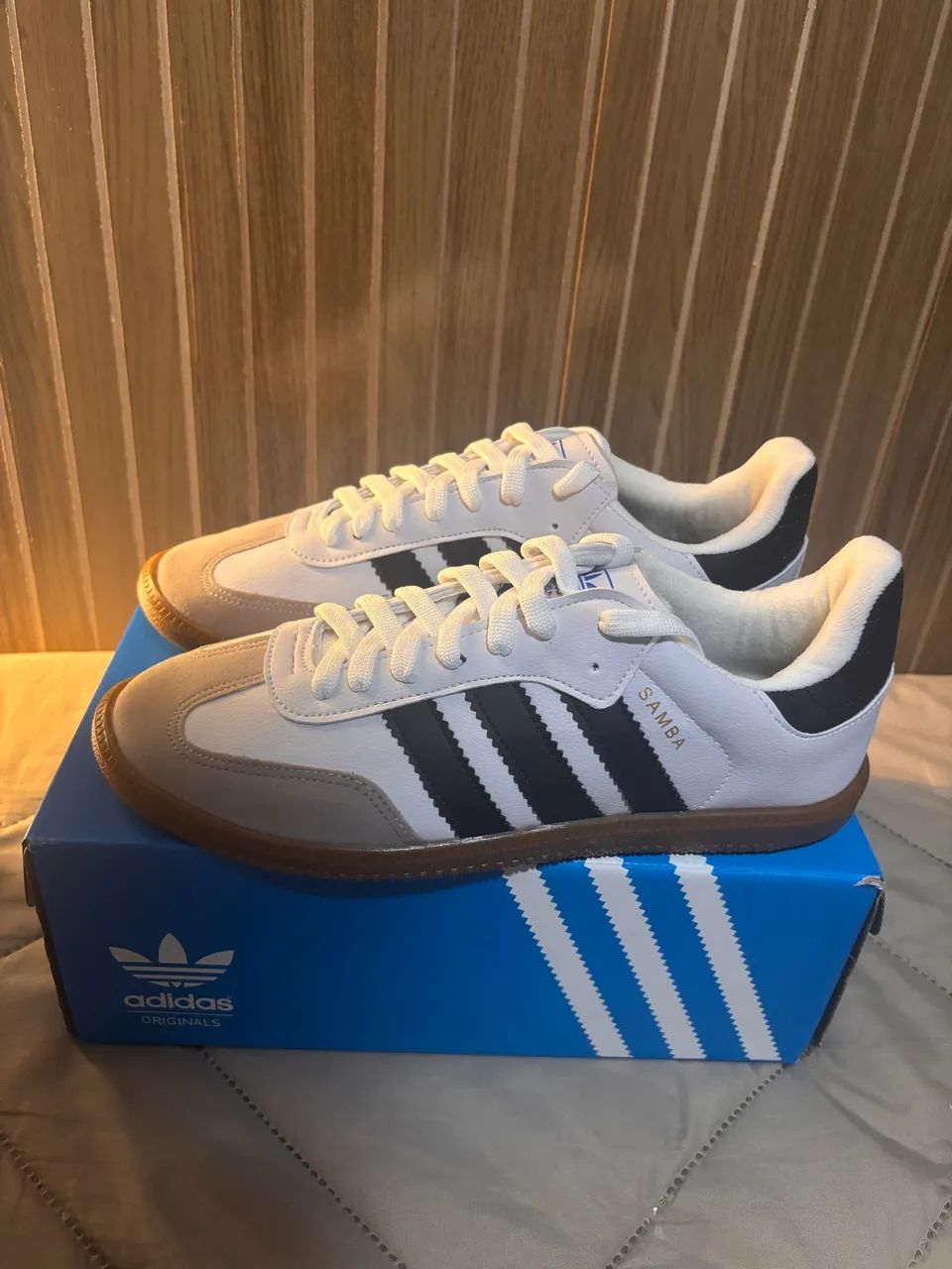 Adidas Samba Branco 42 - Foto 3