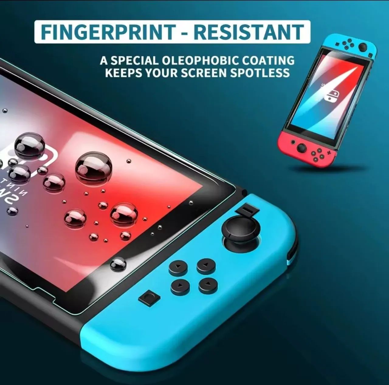 Película de vidro temperado Nintendo Switch  - Foto 3