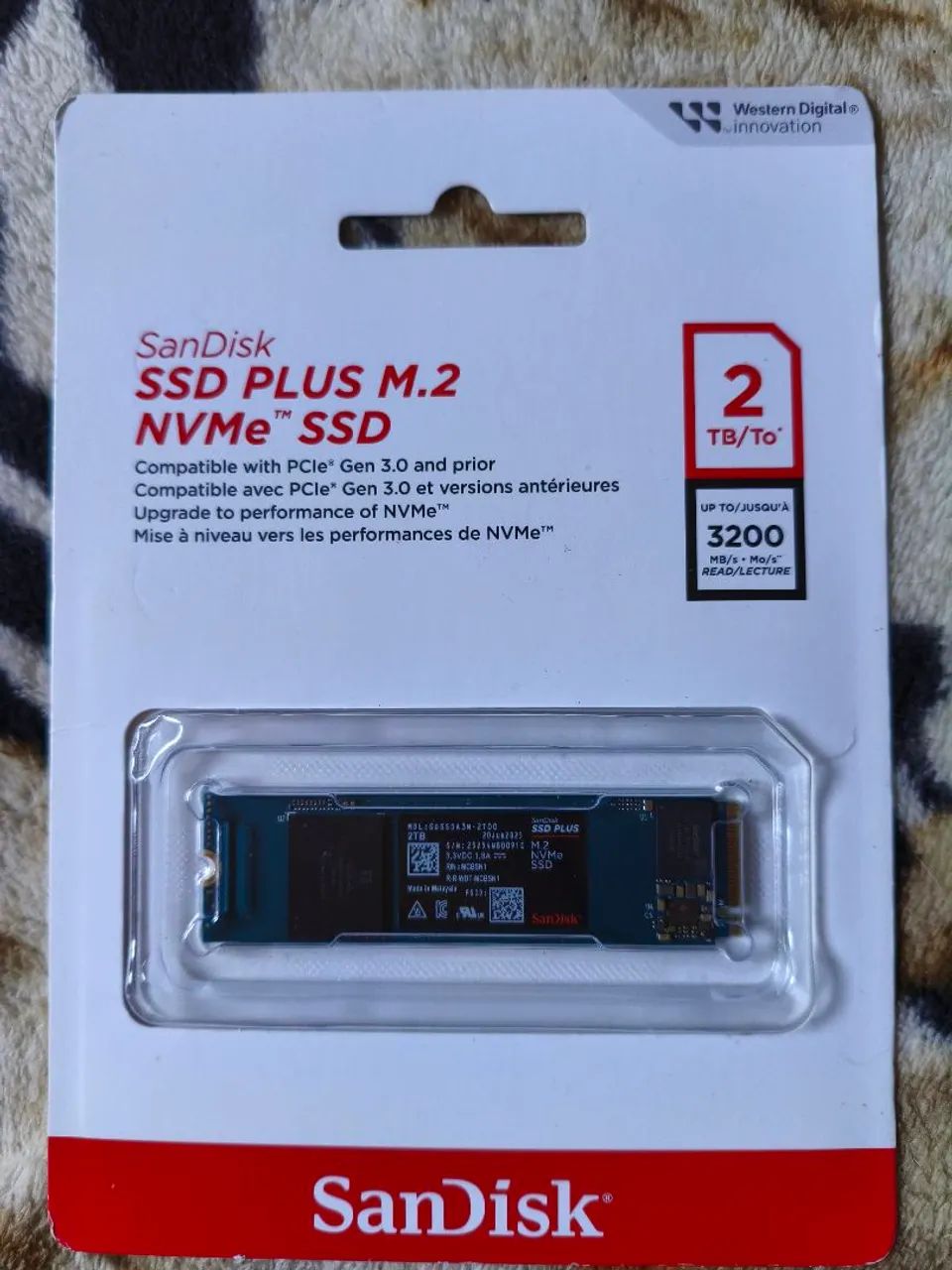 SSD M.2 NVMe 2TB lacrado
