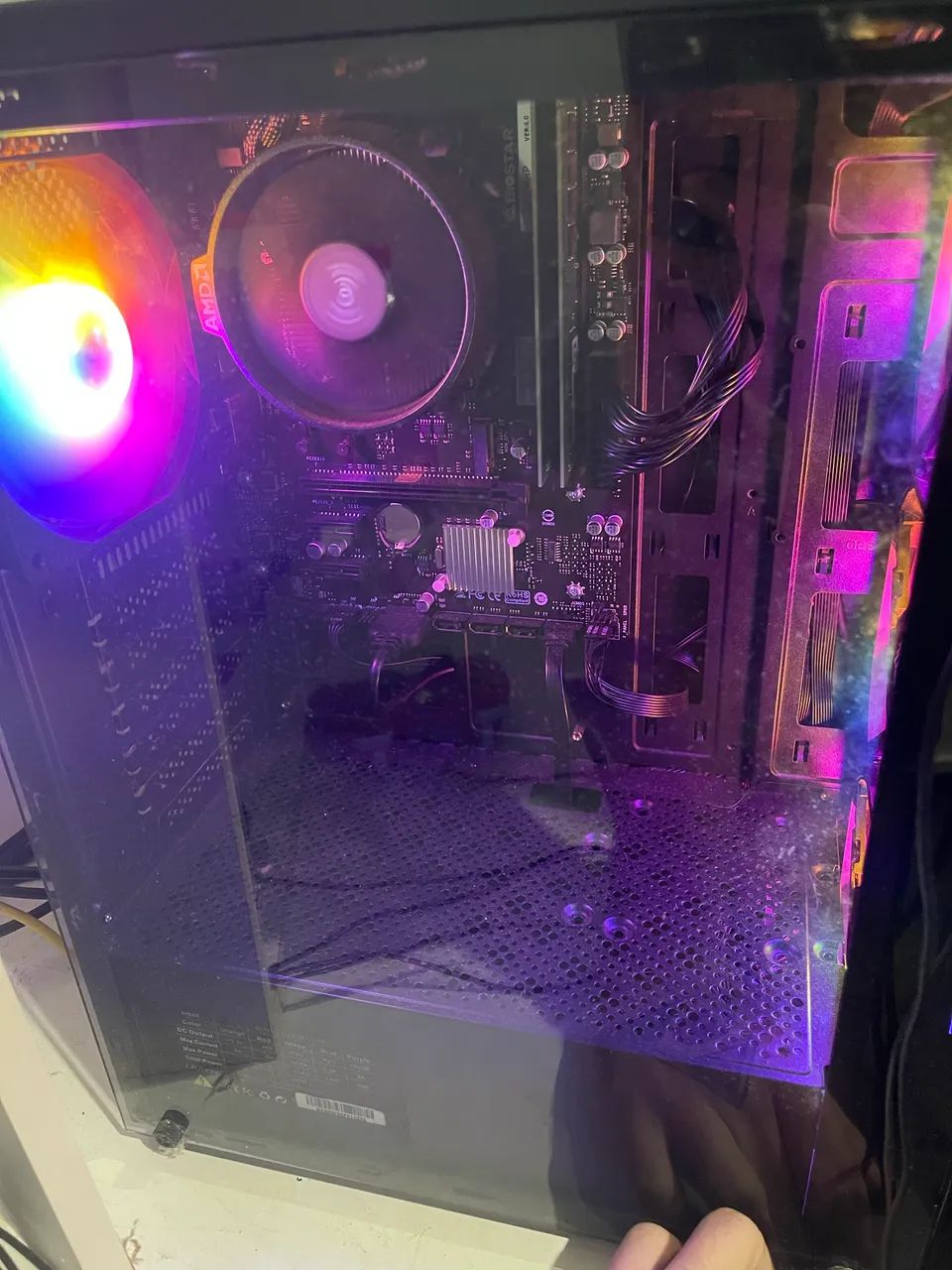 PC Gamer Completo Ryzen 5 5600GT + Monitor 24? Full HD - Foto 2