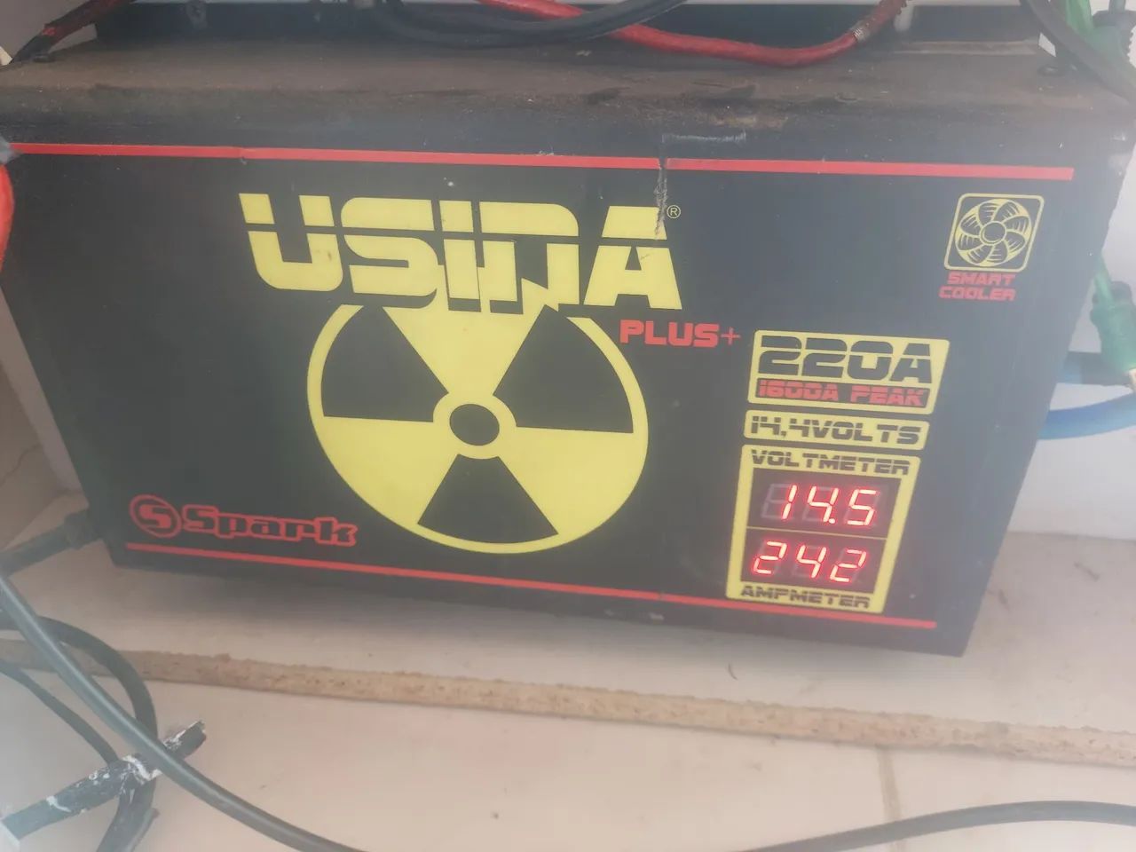 Fonte Usina 200ah display duplo