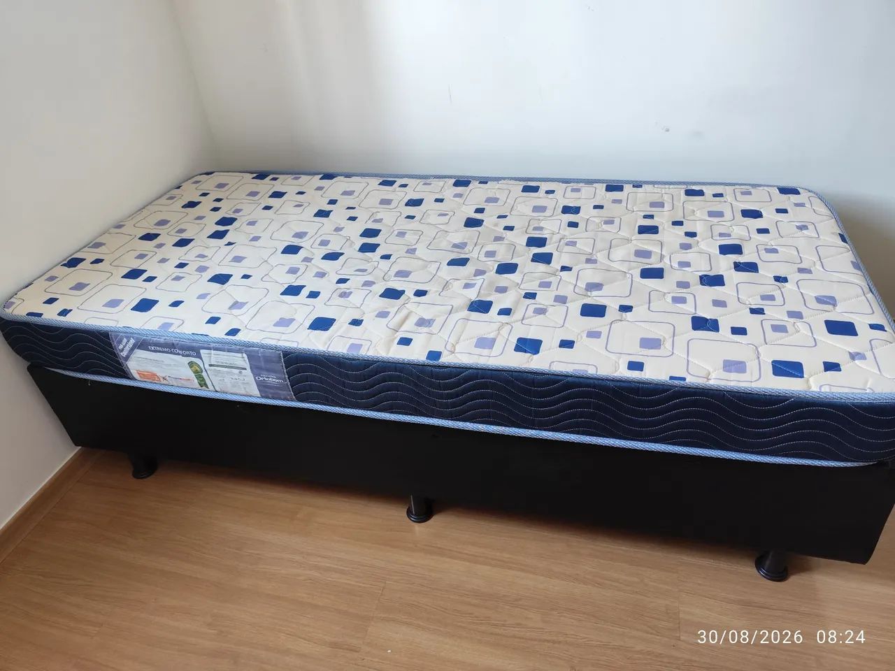 Cama box solteiro Ortobom 