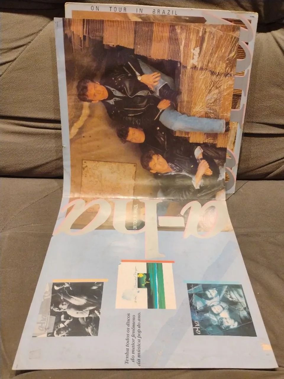 Vinil A-Ha - On Tour in Brazil (Disco, LP) - Foto 4