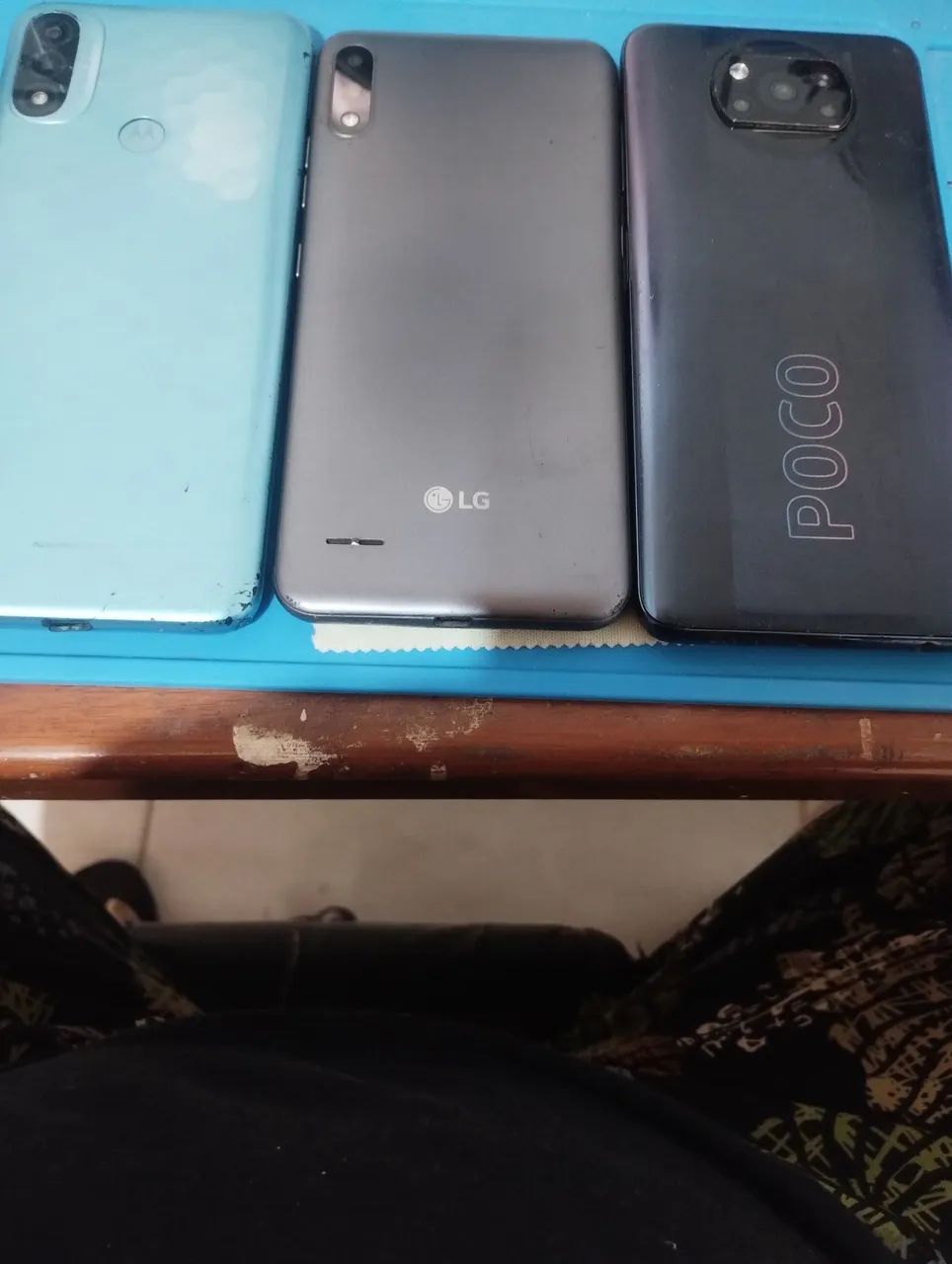 celular xaomi poco x3pro lgk22 moto e 20  - Foto 3