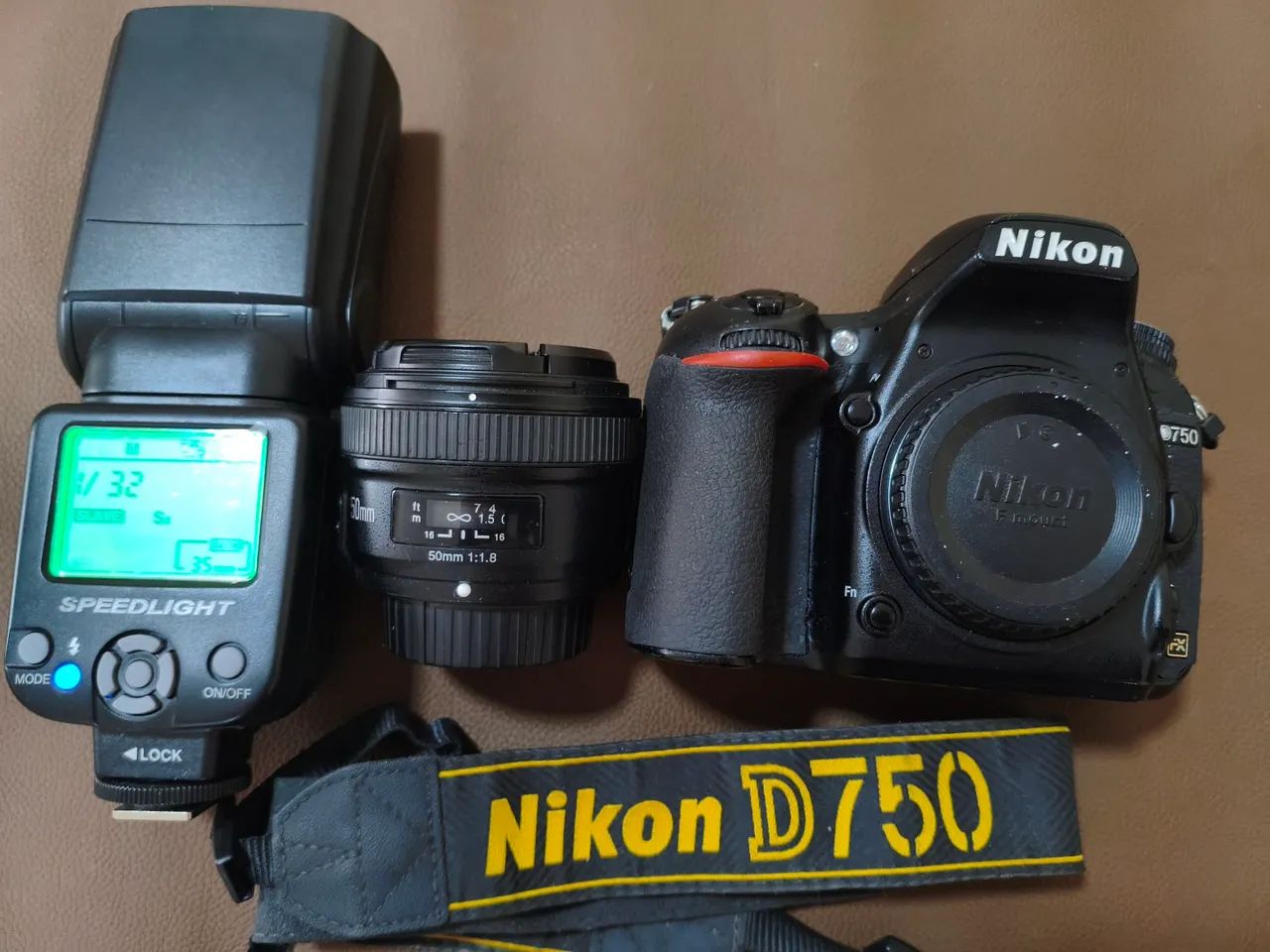 Nikon D750 full frame kit + 50mm+ flash  - Foto 5