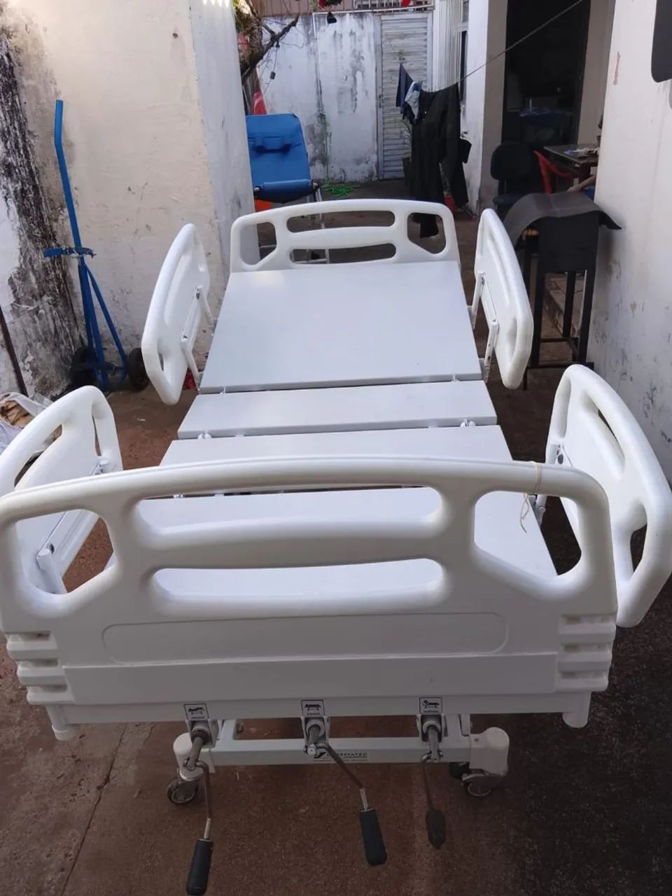 Cama hospitalar manual 6 elevação 