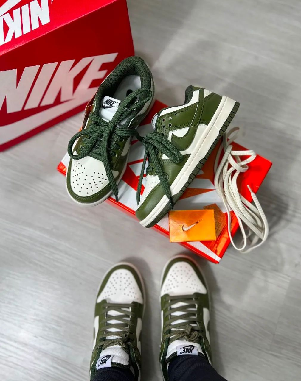 Nike Dunk Verde Musgo  - Foto 4