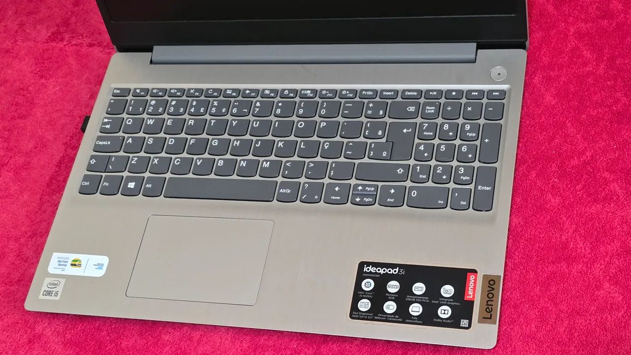 Notebook ideapad 3i 8 ram ssd 256 gb i5 10a - Foto 3