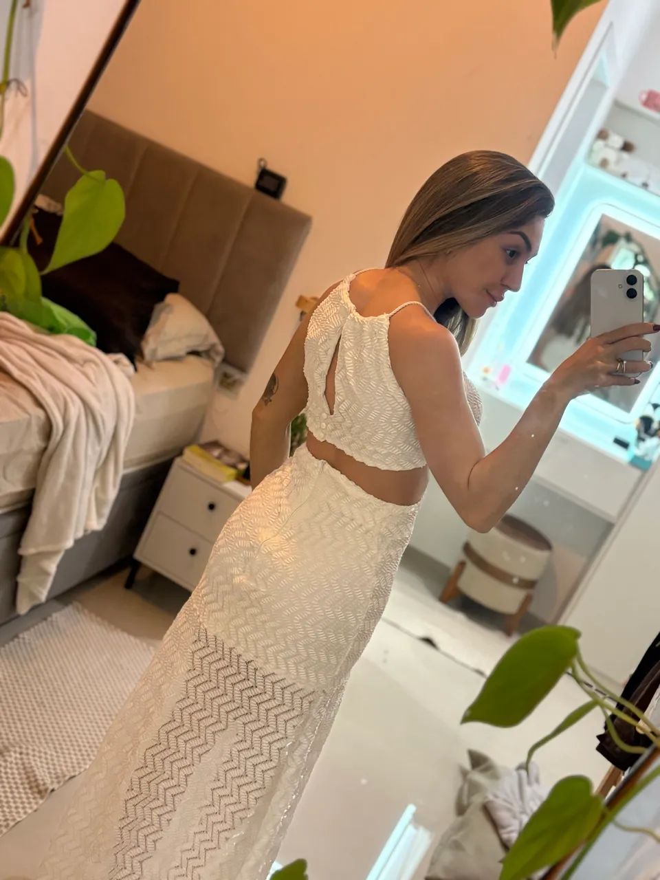 VESTIDO RENDA BRANCO  - Foto 5