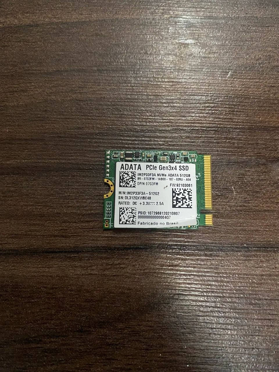 NVME 512GB ADATA