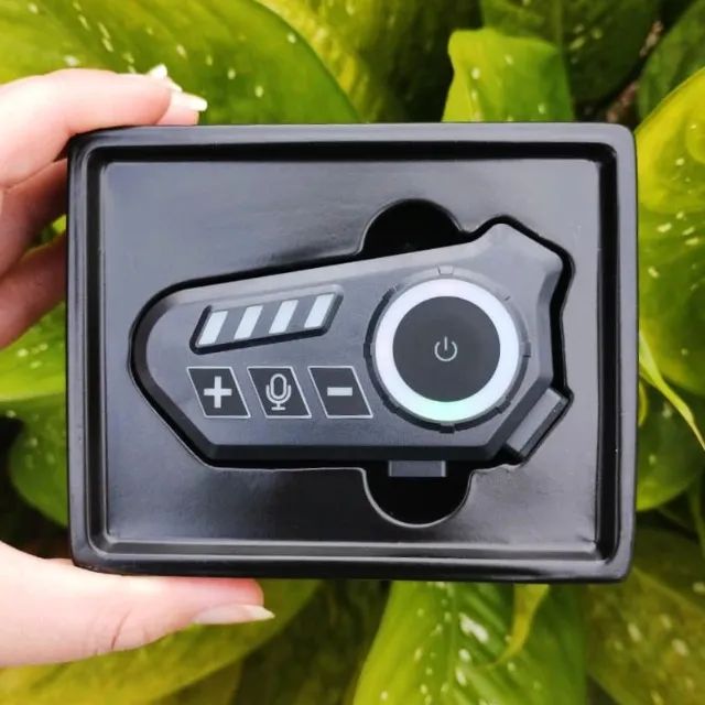 Fone para Capacete Moto Com Microfone GPS e Chamadas - Foto 2