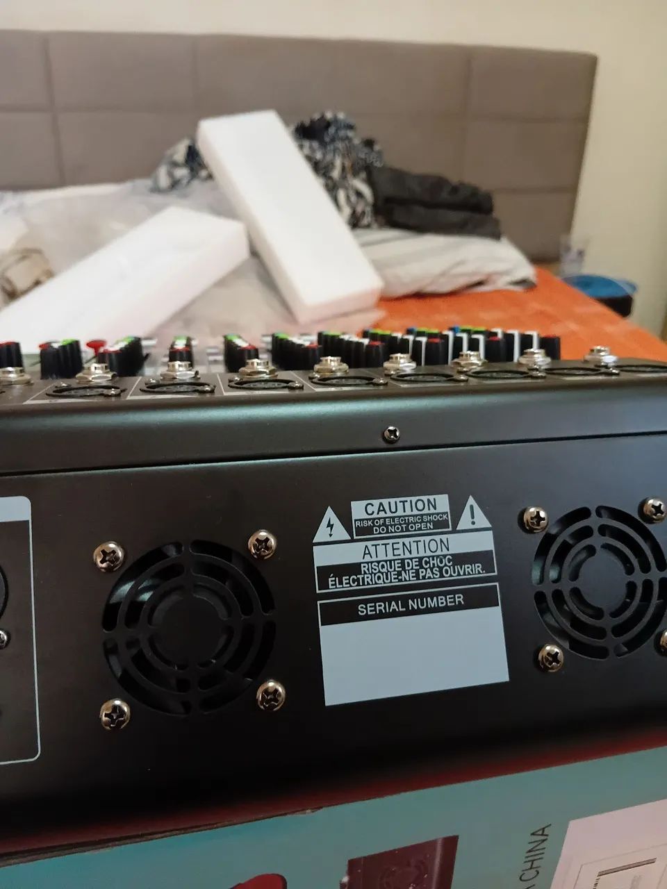 Mesa de som amplificada  - Foto 5