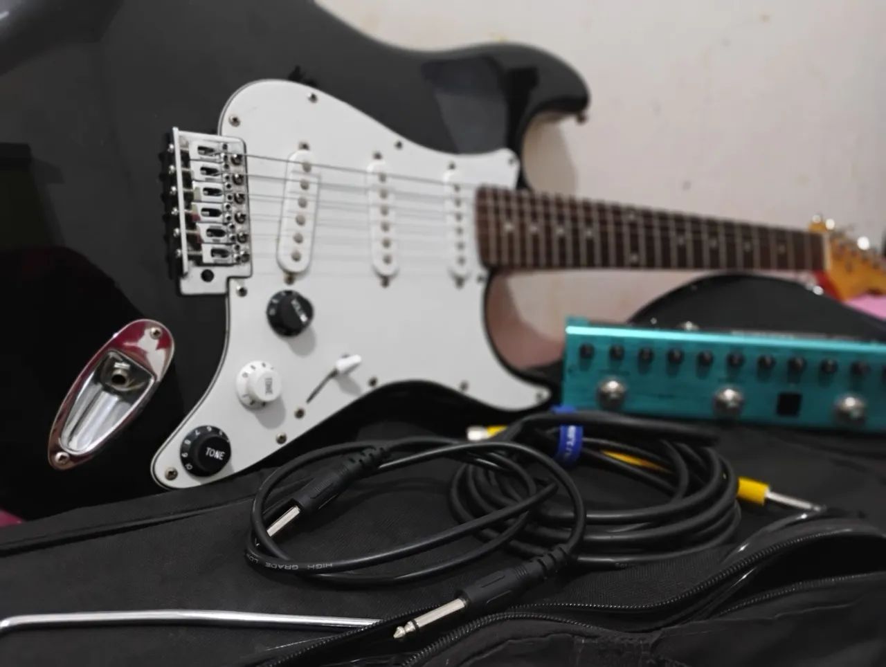 Kit guitarra elétrica 
