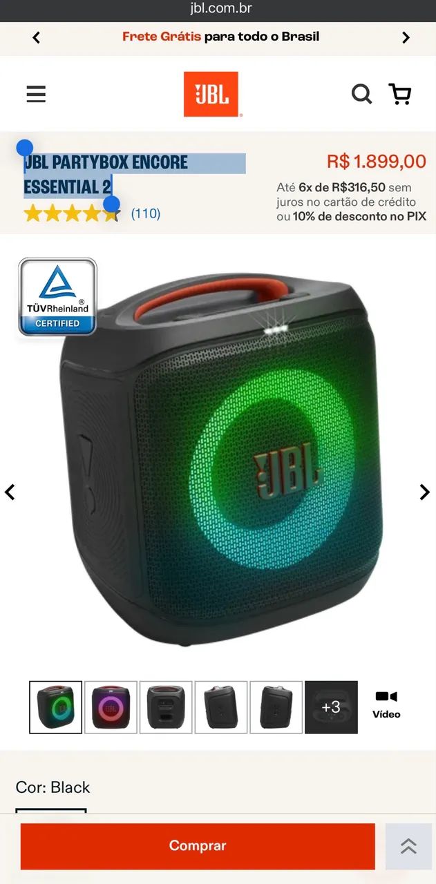 JBL PARTYBOX ENCORE ESSENTIAL 2 - Foto 5