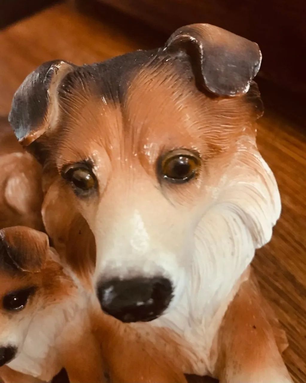 Estatueta Em Resina Cachorro Collie (família) - Foto 2