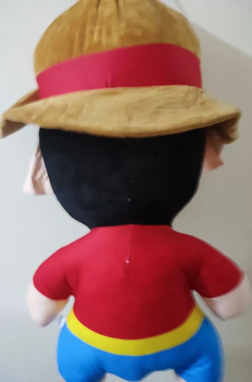 Pelúcia Monkey D. Luffy do anime One Piece 80cm - Foto 3