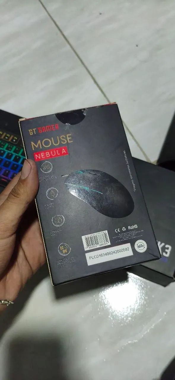 Teclado mouse e headset  - Foto 2
