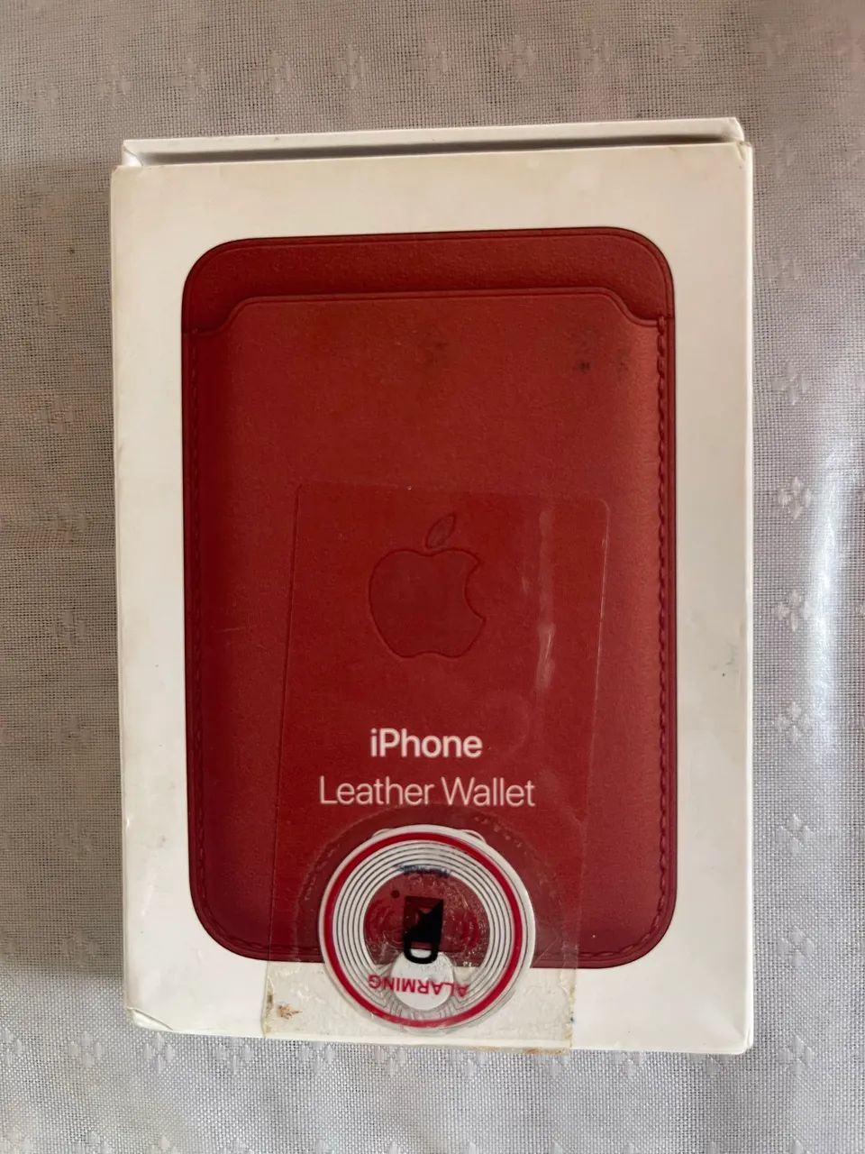 CARTEIRA DE COURO APPLE WALLET MARRON LISO - Foto 3