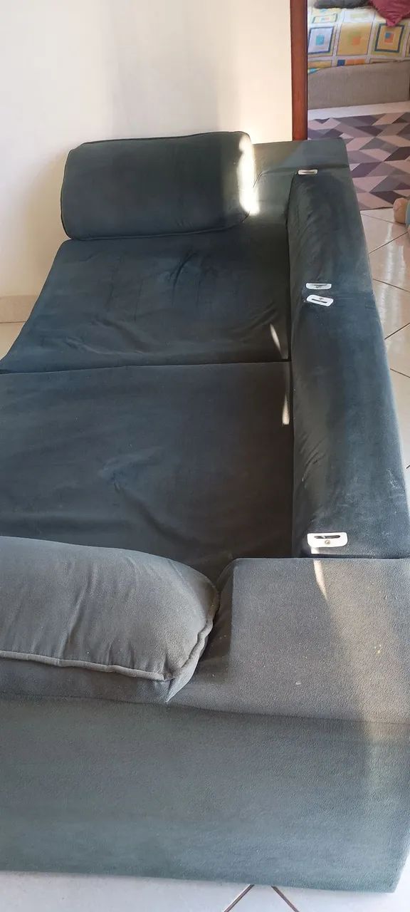 Vendo Urgente Sofá Retrátil 2 Lugares. - Foto 5