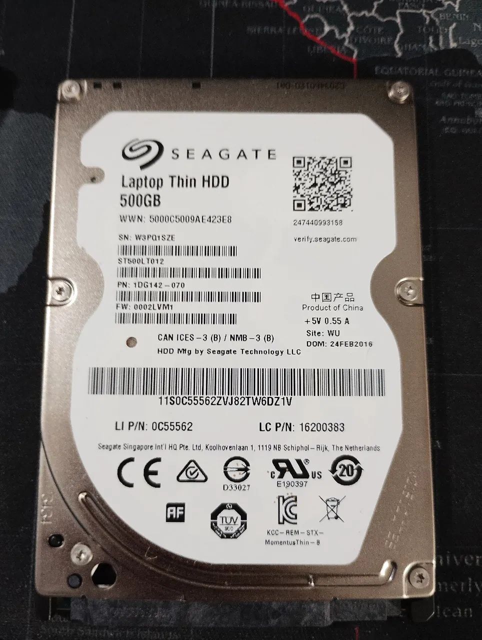 HD 500gb notebook seagate