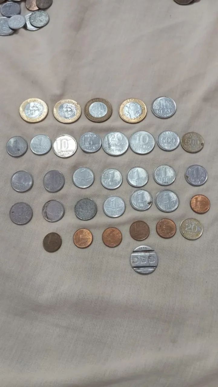 Moedas antigas 
