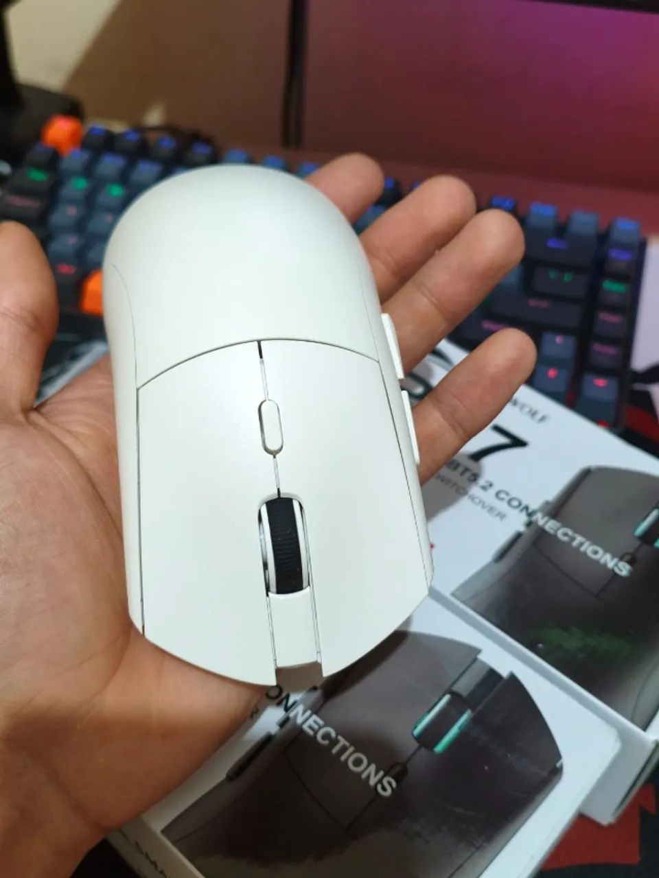 X2 Mouses Smailwolf RS7 sem fio (NOVOS) - Foto 4