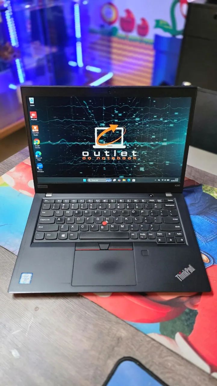 Notebook p/ Estudante Lenovo Thinkpad X390 Core i5 8Ger 8GB SSD